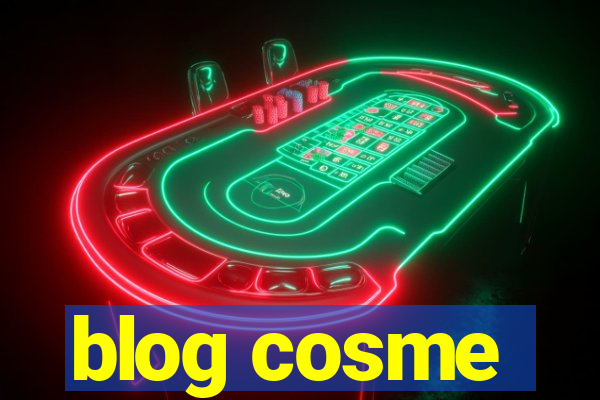 blog cosme